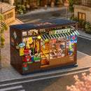 Robotime Rolife Nostalgic Corner Shop DIY Book Nook TGE05 (Pre-Order)