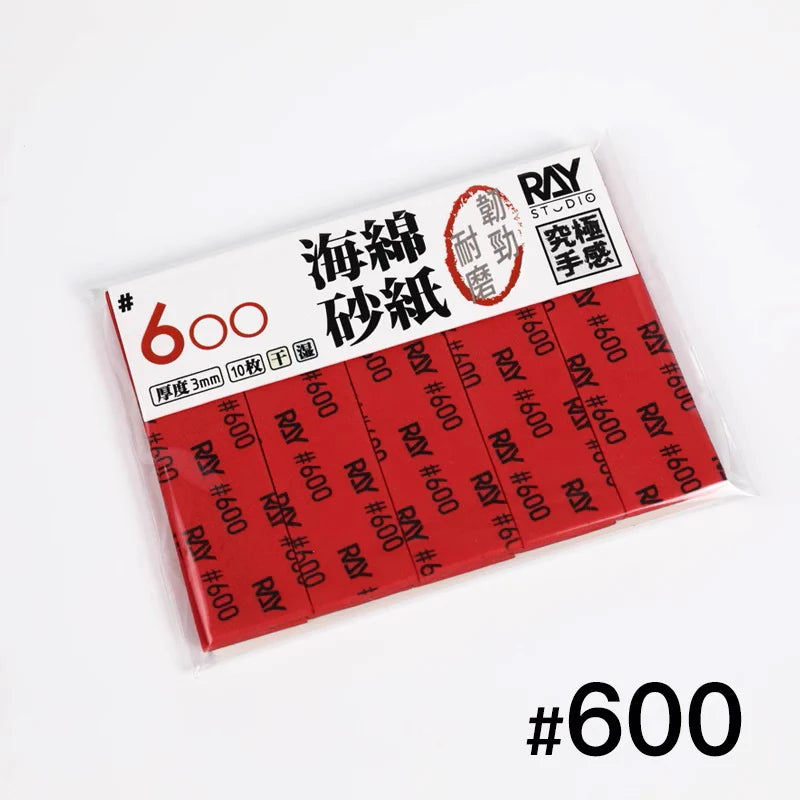 Ray Studio Model Kit Sanding Sponge - 3MM (10 pcs)