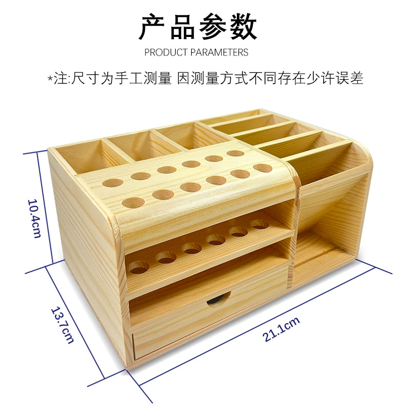 Wooden Model Tool Organizer