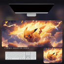 Card Game Playmat & Mouse Pad 800×300×3mm - Pikachu