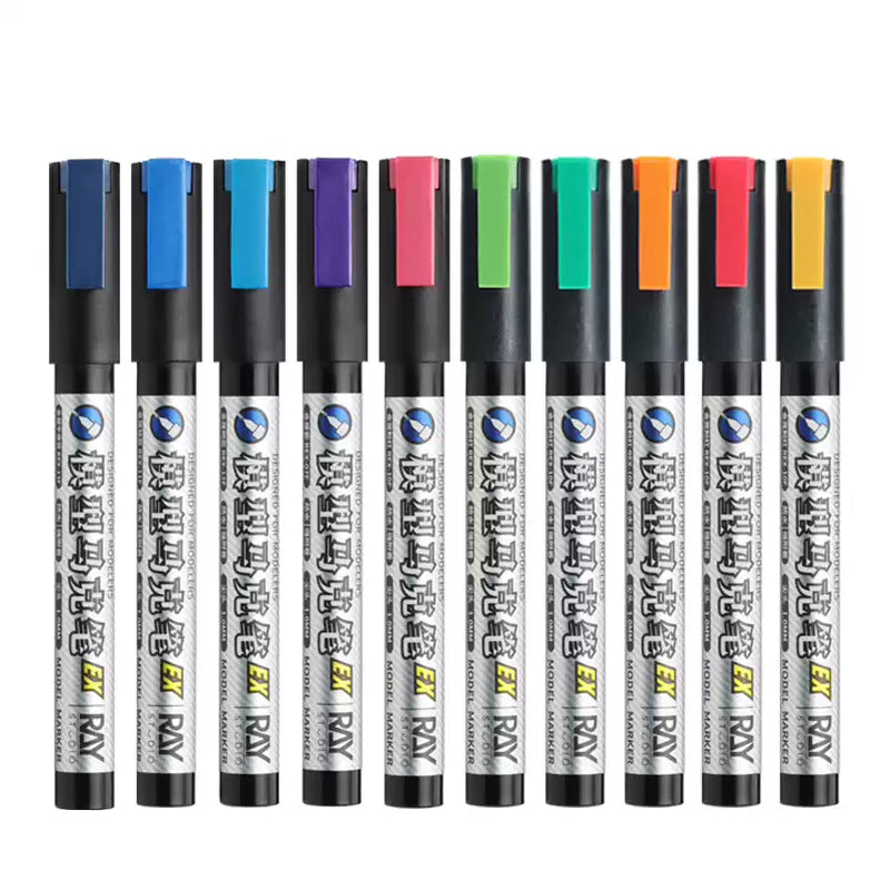 Ray Studio Model Kit Metallic Model Marker EX Series - Metallic Cobalt Blue