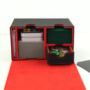 MUNTO - Trading Card Game Pro Deck Box - Black/Purple (160+ Cards)