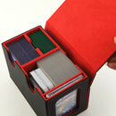 MUNTO - Trading Card Game Pro Deck Box - Black/Purple (160+ Cards)