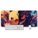 Card Game Playmat & Mouse Pad 800×300×3mm - Pikachu & Gengar