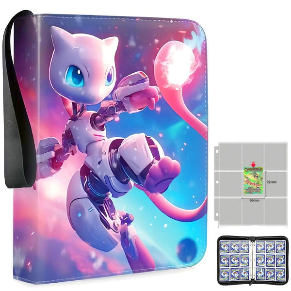 Trading Card Binder - Mewtwo Cyber Armor #2 (9-Pocket)