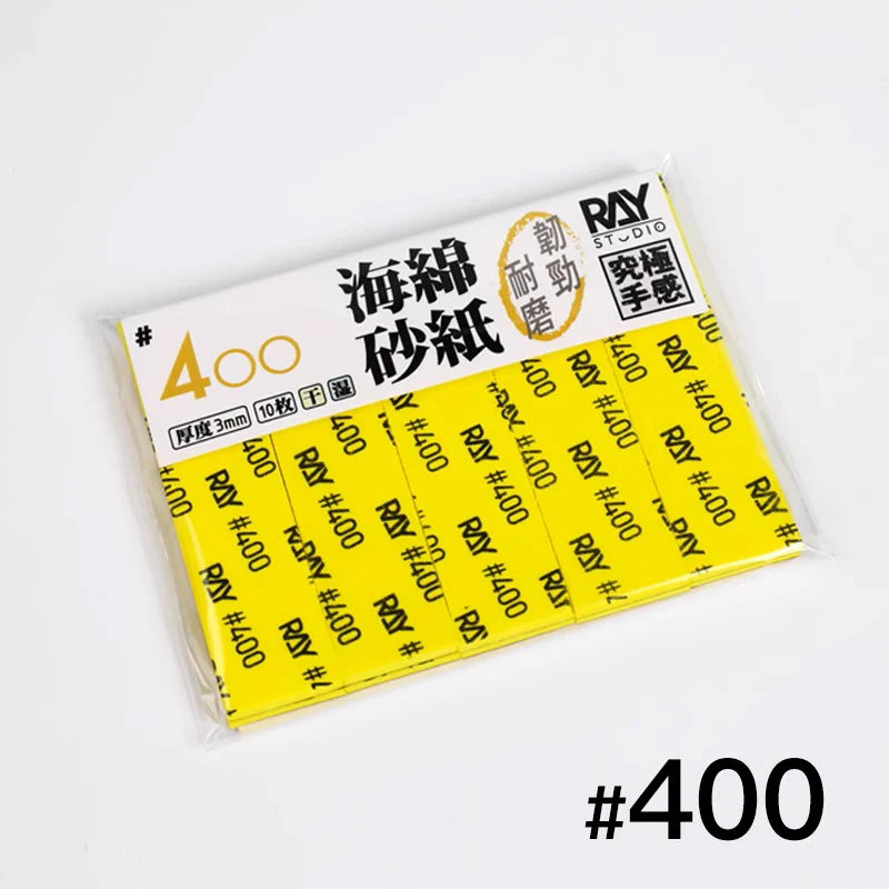 Ray Studio Model Kit Sanding Sponge - 3MM (10 pcs)