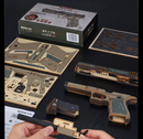 Robotime ROKR Legato C18 Pistol Wooden 3D Puzzle LQM02 (Pre-Order)