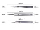 Ray Studio Model Kit Stainless Steel Precision Tweezers