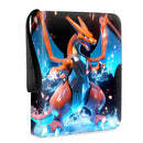 Trading Card Binder - Charizard Electric Blue (9-Pocket)(Back Order)