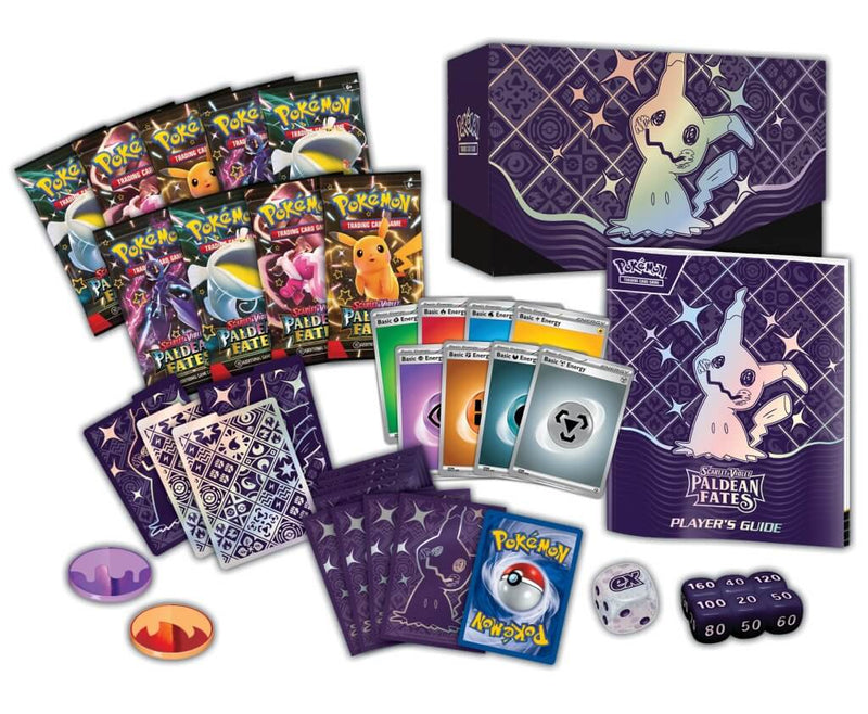 Pokemon TCG: Scarlet & Violet 4.5 Paldean Fates Elite Trainer Box