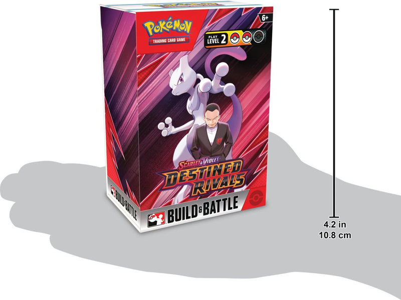 Pokemon TCG Scarlet & Violet 10 Destined Rivals Build & Battle Box (Back Order)(Limit 2 per Customer)