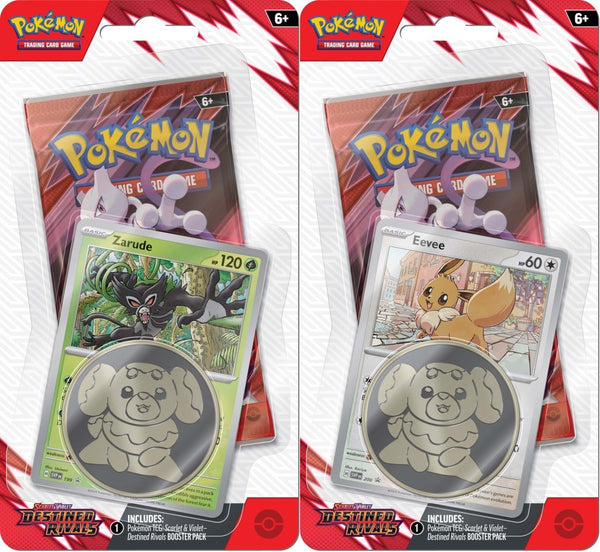 Pokemon TCG: Scarlet & Violet Destined Rivals Checklane Blister (Pre-Order)