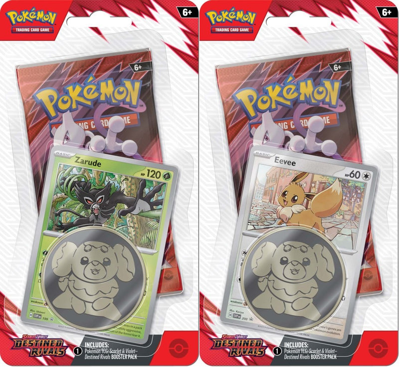 Pokemon TCG: Scarlet & Violet Destined Rivals Checklane Blister (Pre-O Pokemon TCG: Scarlet & Violet Destined Rivals Checklane Blister (Pre-O