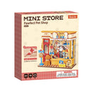 Robotime Rolife Pawfect Pet Shop DIY Miniature House DS045 (Pre-Order)