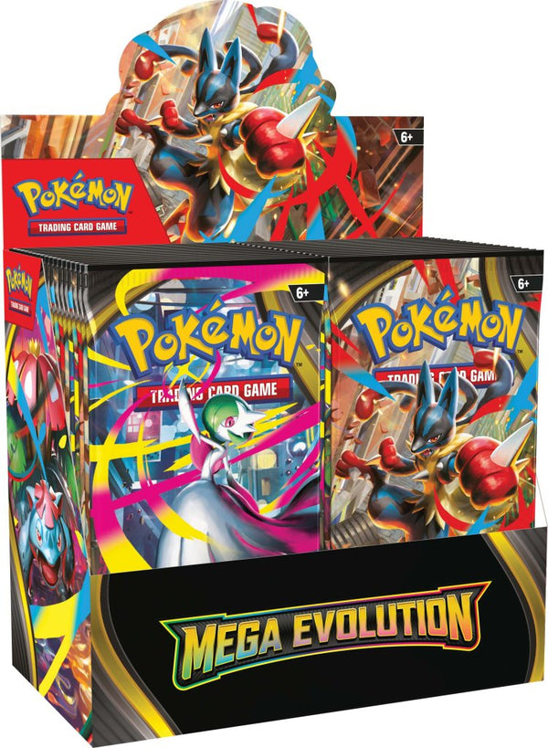 Pokemon TCG Mega Evolutions 1 Enhance Booster Box (Pre-Order)(Limit 2 per Customer)