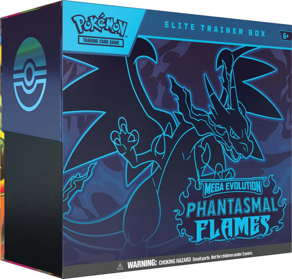 Pokemon TCG Mega Evolutions 2 Phantasmal Flames Elite Trainer Box (Pre-Order)(Limit 2 per Customer)