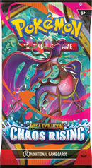 Pokemon TCG: Mega Evolution Chaos Rising Booster (Limit 2 per Customer)(Back Order)