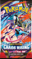 Pokemon TCG: Mega Evolution Chaos Rising Booster (Limit 2 per Customer)(Back Order)