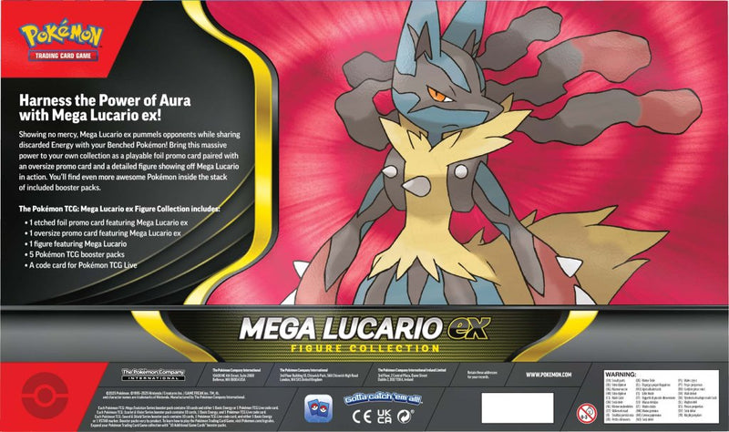 Pokemon TCG: Mega Lucario ex Figure Collection (Pre-Order)