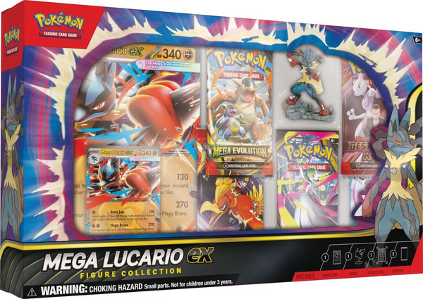 Pokemon TCG: Mega Lucario ex Figure Collection (Pre-Order)