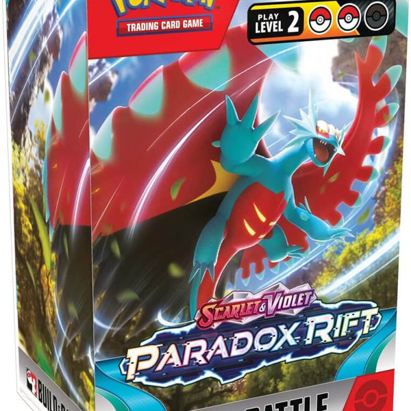 Pokemon TCG: Scarlet & Violet 4 Paradox Rift Build & Battle Box