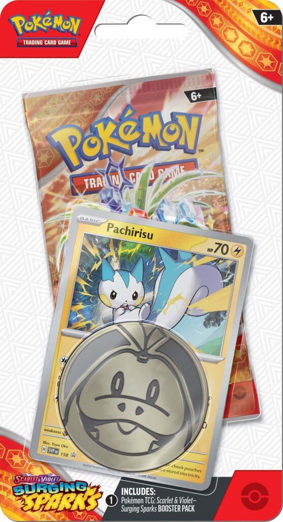 Pokemon TCG: Scarlet & Violet 8 Surging Sparks Checklane Blister