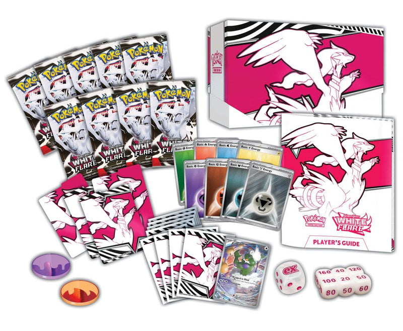 Pokemon TCG: Scarlet & Violet— White Flare Elite Trainer Box (Pre-Order)