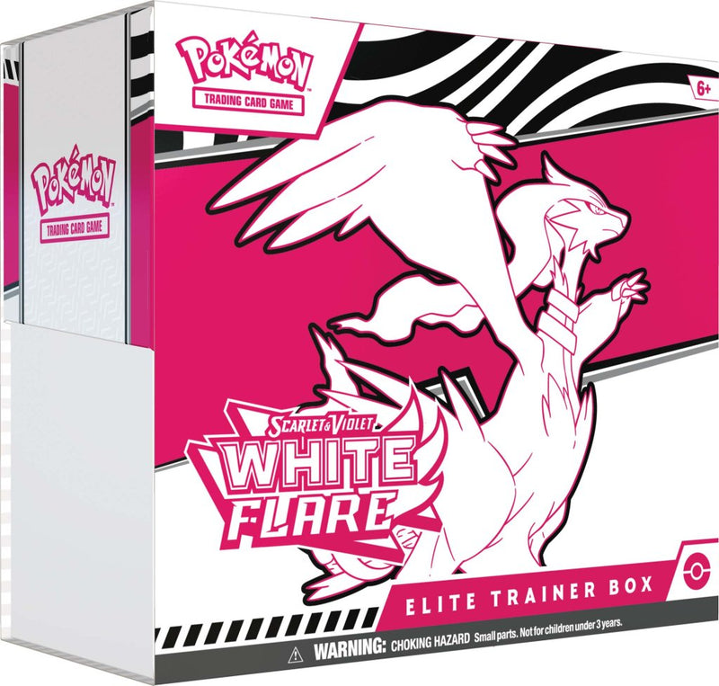 Pokemon TCG: Scarlet & Violet— White Flare Elite Trainer Box (Pre-Order)