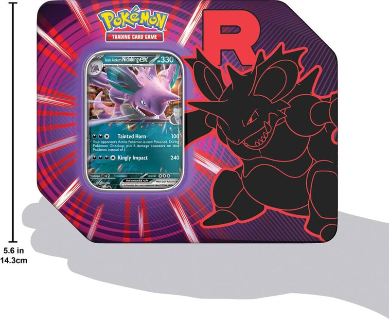 Pokemon TCG: Team Rocket Tin (Pre-Order)