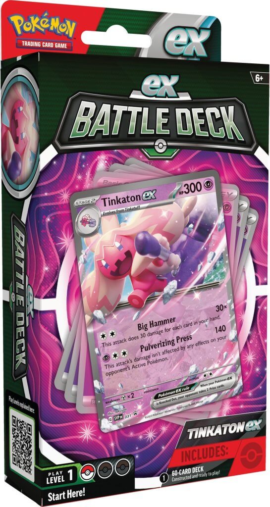Pokemon TCG: Chien-Pao & Tinkaton ex Battle Deck
