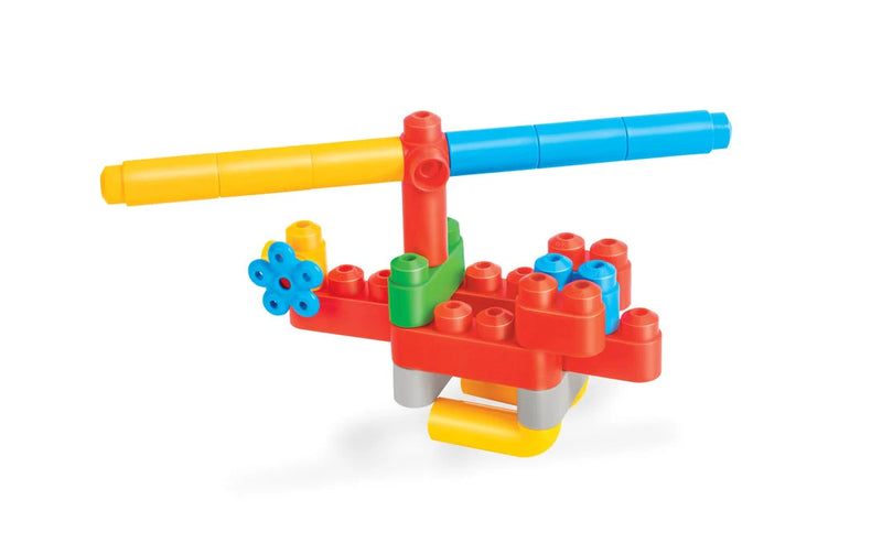 Hape PolyM Building Block Tub - 128p