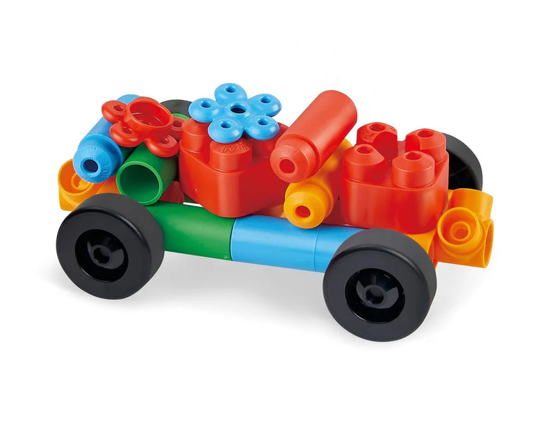 Hape PolyM Building Block Tub - 128p
