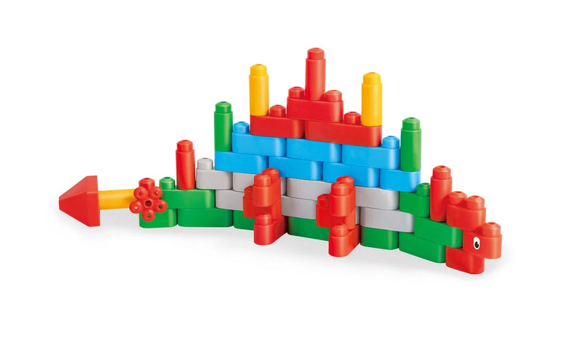 Hape PolyM Building Block Tub - 128p