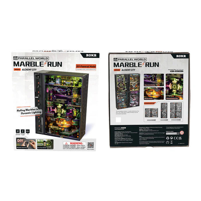 Robotime ROKR Alchemy City Marble Run Mechanical 3D Puzzle MR04S (Pre-Order)