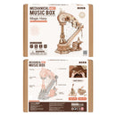 Robotime ROKR Magic Harp Music Box 3D Wooden Puzzle AMK71