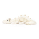 JELLYCAT SNOW DRAGON MEDIUM WHITE 14X50X12 CM