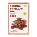 Robotime Rolife Sakura Pavilion 3D Wooden Puzzle TGA07 (Pre-Order)