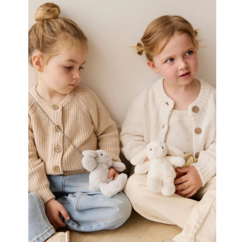 JAMIE KAY SNUGGLE BUNNIES - PENELOPE KEY CHARM - BLUSH 15CM