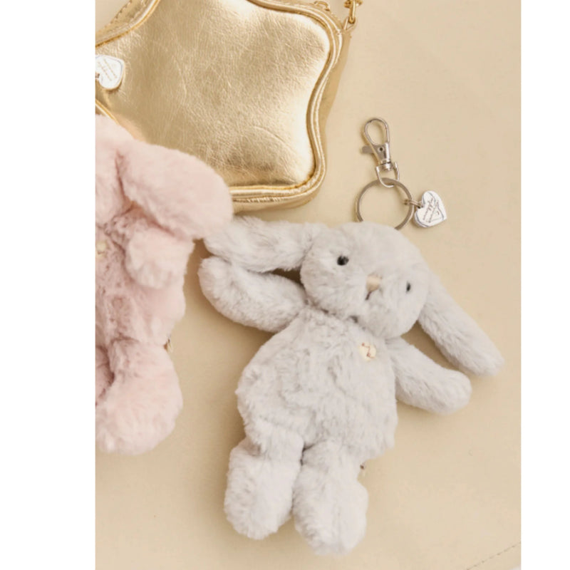 JAMIE KAY SNUGGLE BUNNIES - PENELOPE KEY CHARM - MOONBEAM 15CM
