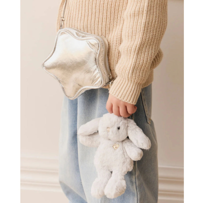 JAMIE KAY SNUGGLE BUNNIES - PENELOPE KEY CHARM - MOONBEAM 15CM