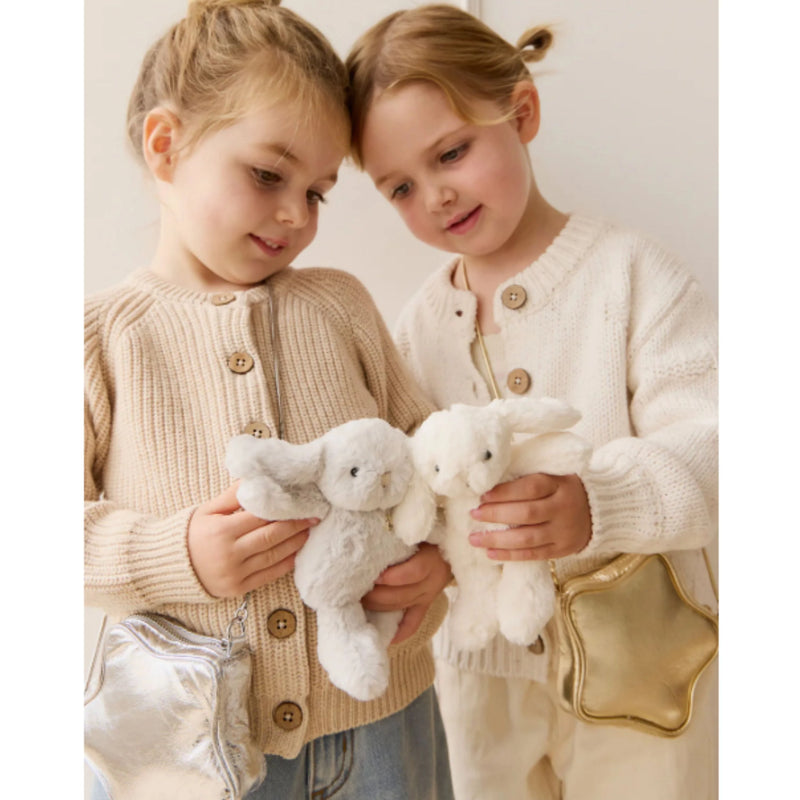 JAMIE KAY SNUGGLE BUNNIES - PENELOPE KEY CHARM - MOONBEAM 15CM