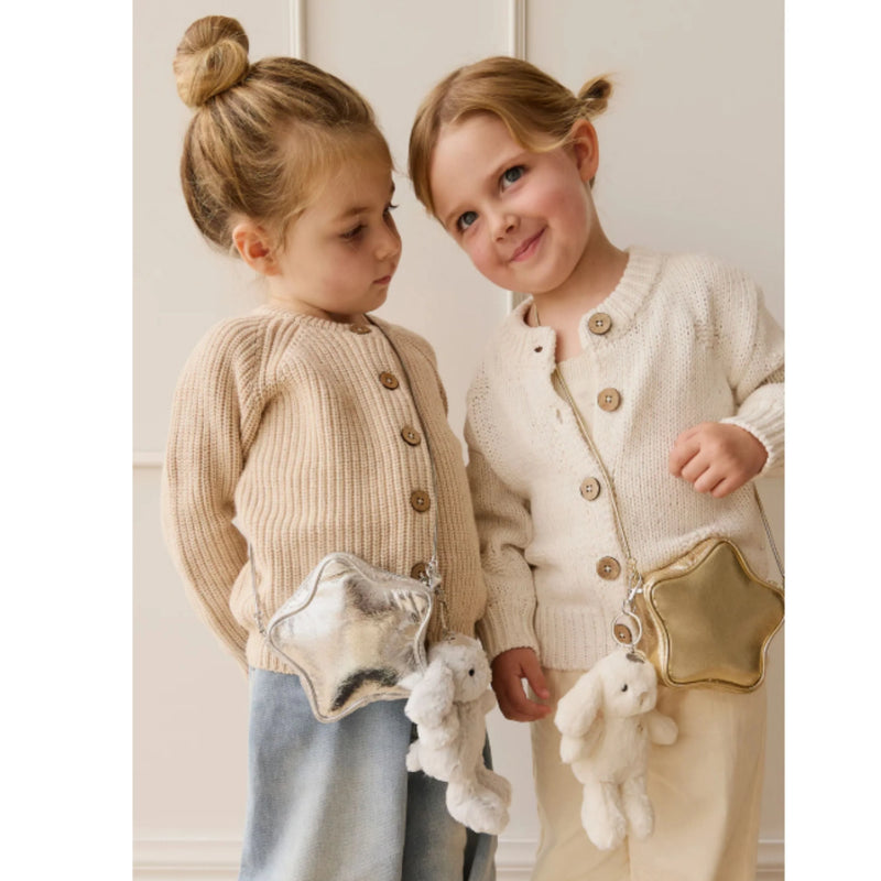 JAMIE KAY SNUGGLE BUNNIES - PENELOPE KEY CHARM - MOONBEAM 15CM