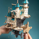HowCat Fantasy Steam Castle 3d Wooden Puzzle