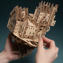 HowCat Fantasy Steam Castle 3d Wooden Puzzle