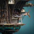 HowCat Fantasy Steam Castle 3d Wooden Puzzle