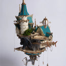 HowCat Fantasy Steam Castle 3d Wooden Puzzle