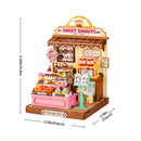 Robotime Rolife Sweetie's Donut Shop DIY Miniature House DS051 (Pre-Order)