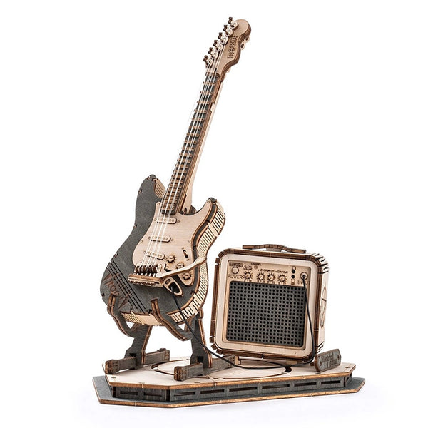Robotime ROKR 3D Wooden Puzzle Electric Guitar TG605K (Pre-Order)
