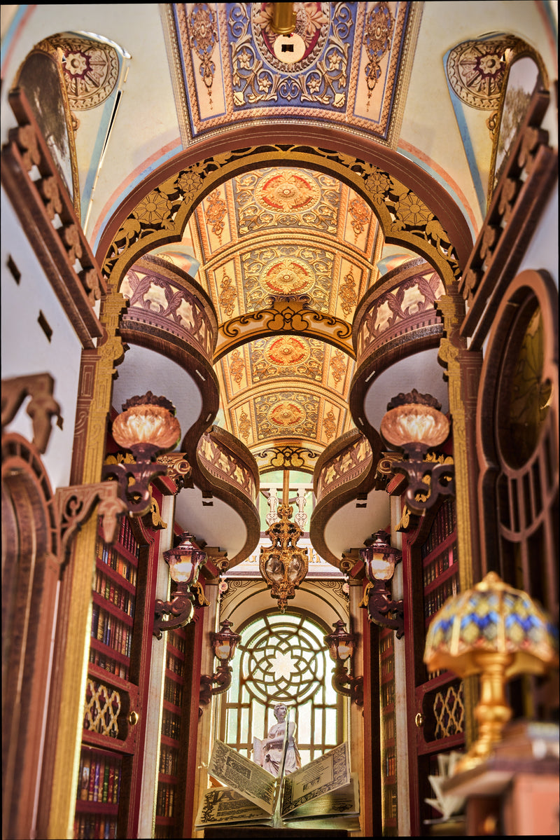 Robotime Rolife Library of Wonders DIY Book Nook Shelf Insert TGB16 (Pre-Order)