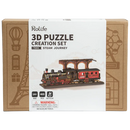 Robotime Rolife Steam Journey 3D Wooden Puzzle TGS01